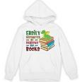 Easily Distracted By Dragons And Books Book Nerd Reading Unisex Hoodie
