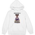 Education Is Freedom African American Girl Reading Book Unisex Hoodie