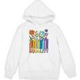 Equality Books Wildflower Rainbow LGBT Lesbian Gay Pride Unisex Hoodie