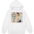 Feminist Ruth Bader Ginsburg RBG Quote Girl With Book Women Premium Tri-Blend Unisex Hoodie