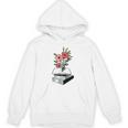 Floral Book Reader Fan For Reading Flower Books With Blooms Unisex Hoodie Floral Book Reader Fan For Reading Flower Books With Blooms Unisex Hoodie
