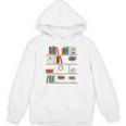 FUNNY NO SELF SHELF CONTROL READING BOOKS BOOKWORM BOOK PUN Unisex Hoodie FUNNY NO SELF SHELF CONTROL READING BOOKS BOOKWORM BOOK PUN Unisex Hoodie