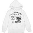 Girls Read Books Mini Holland Lop Bunny Rabbit Lover Unisex Hoodie