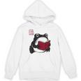 Grumpy Frog Book Lover Librarian Anime Japanese Unisex Hoodie