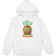 Halloween Teacher Librarian Monster Reading Books Performance Unisex Hoodie Halloween Teacher Librarian Monster Reading Books Performance Unisex Hoodie
