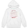 Hit Hard Run Fast Turn Left Baseball Fan Red Graphic Unisex Hoodie Hit Hard Run Fast Turn Left Baseball Fan Red Graphic Unisex Hoodie
