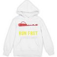 Hit Hard Run Fast Turn Left Baseball Quote Fan Coach Premium Tri-Blend Unisex Hoodie Hit Hard Run Fast Turn Left Baseball Quote Fan Coach Premium Tri-Blend Unisex Hoodie
