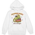 Hoarding Books Like a Dragon Reading Unisex Hoodie