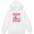 Iced Coffee & Books Reading Lover Trendy Summer Premium Tri-Blend Unisex Hoodie
