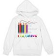 I'd Rather Be Coloring Adult Coloring Book T-Shirt Unisex Hoodie