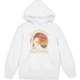 I'd Rather Be Reading Book Lover Vintage Sunset Apparel Premium Tri-Blend Unisex Hoodie