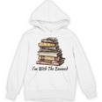 I'm With The Banned Books Reading Addict Book Lover Unisex Hoodie