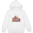 I'm Fine Reading Books Reader Book Lover Librarian Unisex Hoodie