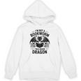 I'm Not a Bookworm I'm a Book Dragon For Fantasy Lovers Premium Tri-Blend Unisex Hoodie