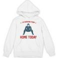 I'm Working From Home Today Baseball Lover Men Women Unisex Hoodie