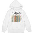 It's Okay To Feel Your Feeling Mental Health Awareness Books Unisex Hoodie