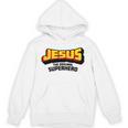 Jesus The Original Superhero Comic Book Christian Faith Unisex Hoodie Jesus The Original Superhero Comic Book Christian Faith Unisex Hoodie