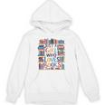 Just A Girl Who Loves Books Bookshelf Female Book Lovers Unisex Hoodie Just A Girl Who Loves Books Bookshelf Female Book Lovers Unisex Hoodie