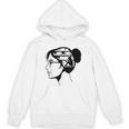 Just a Girl Who Loves Books Reading Silhouette Graphic Unisex Hoodie Just a Girl Who Loves Books Reading Silhouette Graphic Unisex Hoodie