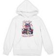 Just A Girl Who Loves Books And Wolves Librarian Teacher Unisex Hoodie