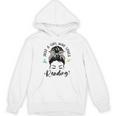 Just A Girl Who Loves Reading Hair Bun For Book Lover Unisex Hoodie