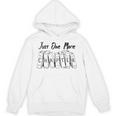 Just One More Chapter Book Reader And Reading Fan Unisex Hoodie