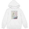 Kids Elf Swirly Twirly Gumdrops Book Page Poster Unisex Hoodie