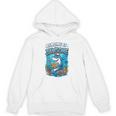 Kids Toddler Boy Reading Is Jawsome Shark Book Lover Kids Nerdy Unisex Hoodie