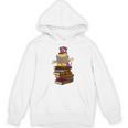 Kittens Cats Tea Party And Books Unisex Hoodie Kittens Cats Tea Party And Books Unisex Hoodie
