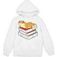 Leopard Gecko Sleeping Books Reading Geckos Unisex Hoodie Leopard Gecko Sleeping Books Reading Geckos Unisex Hoodie