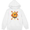 Letter G Initial Comic Book Vintage Matching Family Fun Unisex Hoodie