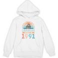 Librarian Born 1991 30th Birthday Book Lover Unisex Hoodie