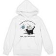 Life Is Better With Yarn Cats And Books Premium Tri-Blend Unisex Hoodie Life Is Better With Yarn Cats And Books Premium Tri-Blend Unisex Hoodie