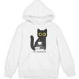 Life Essentials Witty Grungy Noisy Book Tea And Cat Unisex Hoodie