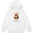 Life’s Too Short To Not Be Reading Cute Fox Book Lover Unisex Hoodie