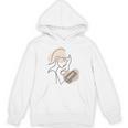Line Art Abstract Minimalist Minimal For Book Lover Women Unisex Hoodie Line Art Abstract Minimalist Minimal For Book Lover Women Unisex Hoodie