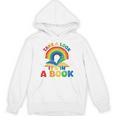 Take a Look It's In a Book Rainbow Reading Unisex Hoodie