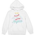 Los Angeles Angel Ball Tshirt Cool Baseball Team Premium Tri-Blend Unisex Hoodie