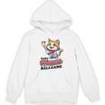 Take Meowt To The Ball Game Tee Slugger Cat Baseball Unisex Hoodie