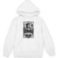 Morally Grey Book Club Lover Gothic Card Style Premium Tri-Blend Unisex Hoodie