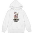 Opossum Book Lover Meme Kawaii Sarcastic Humor Women Unisex Hoodie