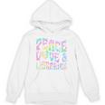 Peace Love And Libraries Heart And Books Graphic Premium Tri-Blend Unisex Hoodie Peace Love And Libraries Heart And Books Graphic Premium Tri-Blend Unisex Hoodie
