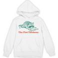 The Plot Thickens Bookish Raccoon Fantasy Book Reader Unisex Hoodie