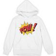 POW Comic Book Cartoon Pop Art Comfort Colors Crop Top Unisex Hoodie POW Comic Book Cartoon Pop Art Comfort Colors Crop Top Unisex Hoodie