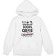 Powered By Books Coffee Endorphins Running Reader Runner Unisex Hoodie