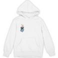Puggle Avid Book Reader Dog Mom Unisex Hoodie