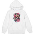 Punk Girl With Anger Kanji And Baseball Bat Unisex Hoodie Punk Girl With Anger Kanji And Baseball Bat Unisex Hoodie