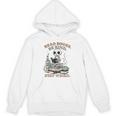 Read Books Be Kind Stay Weird Skeleton Reading Book Lover Unisex Hoodie