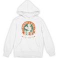 Read Books Be Kind Stay Weird Skeleton Reading Goth Bookish Premium Unisex Hoodie