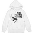 I Read Past My Bedtime Reading Cat Book Lover Unisex Hoodie I Read Past My Bedtime Reading Cat Book Lover Unisex Hoodie
